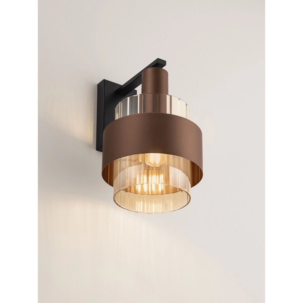 Moderne Wandlampe Serena Kaffeebraun Lyora 5212063501201