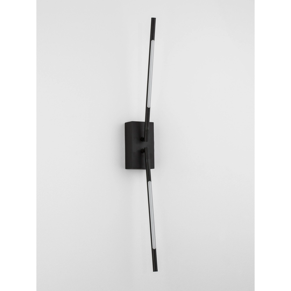 Wandlampe Raccio Schwarzes Doppel Lyora 5212017420466