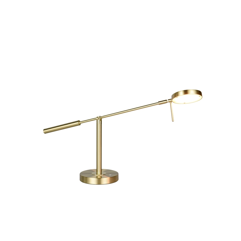 Schreibtischlampe Monza Messing Trio 4017807693294