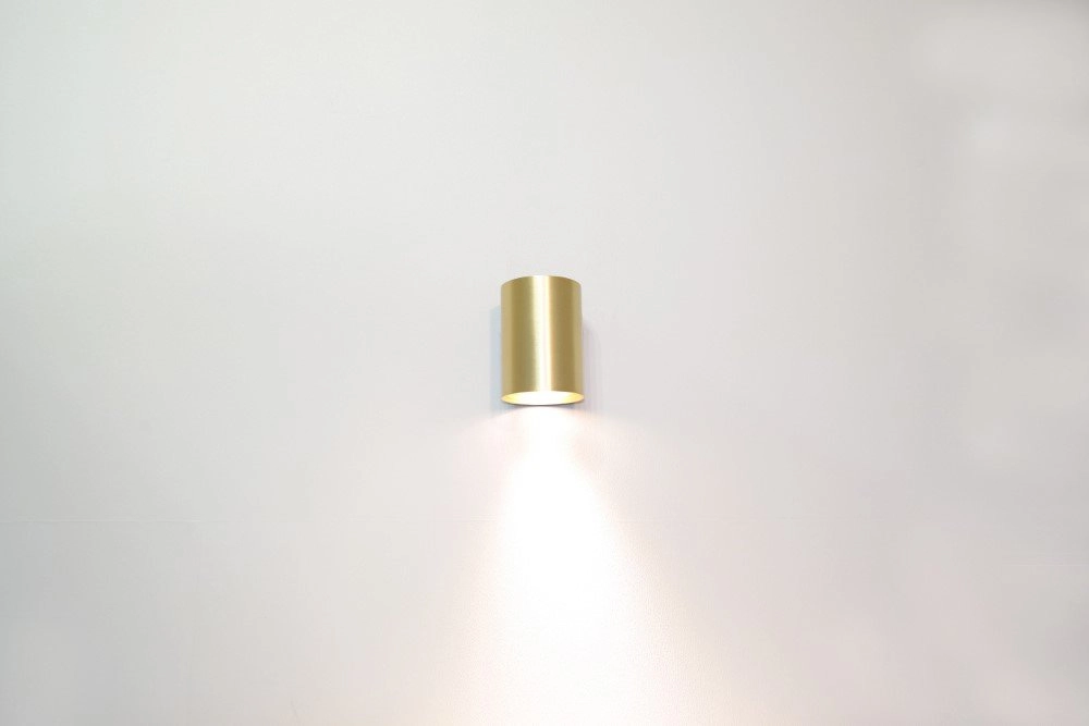 Goldener Deckenfluter Roulo1 Artdelight 8719831736201