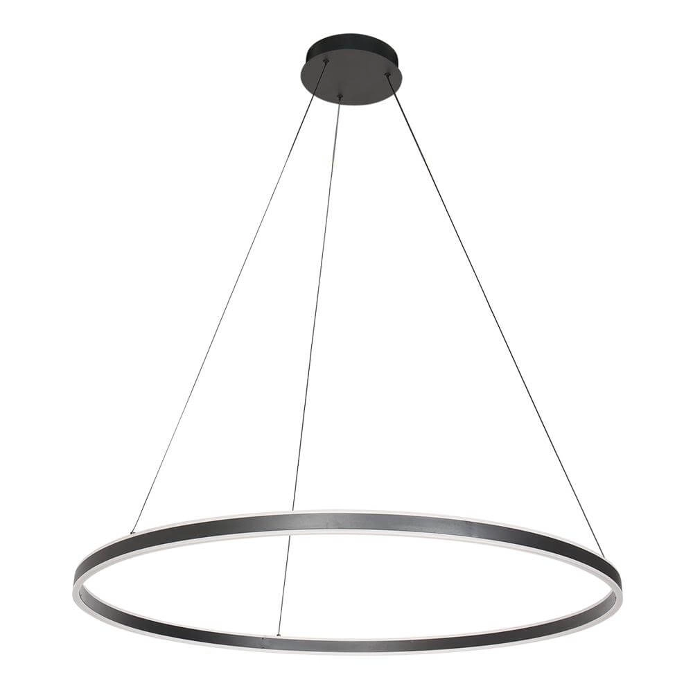 Design-Pendelleuchte Ringlux schwarz Ø 100cm Steinhauer 8712746171686
