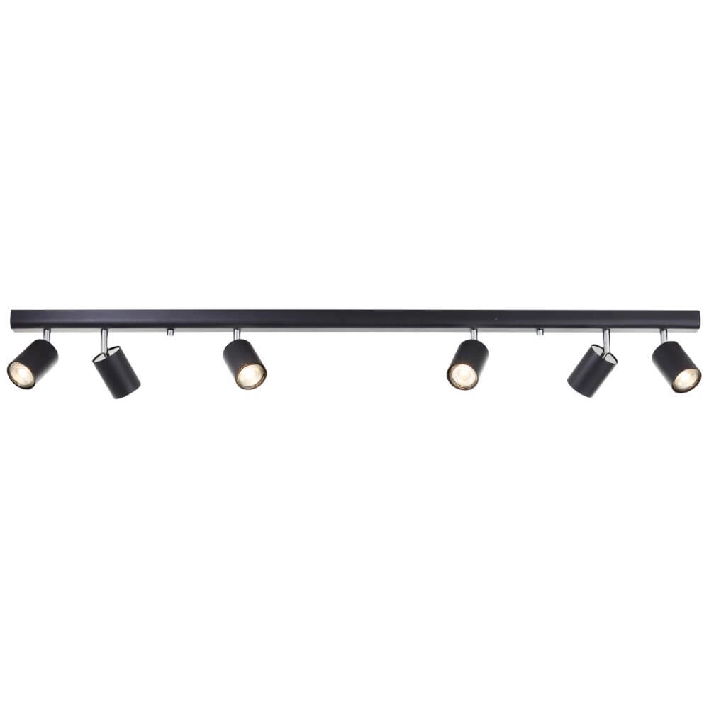 Deckenleuchte mit 6 Leuchten Different Design schwarz Brilliant 4004353435294
