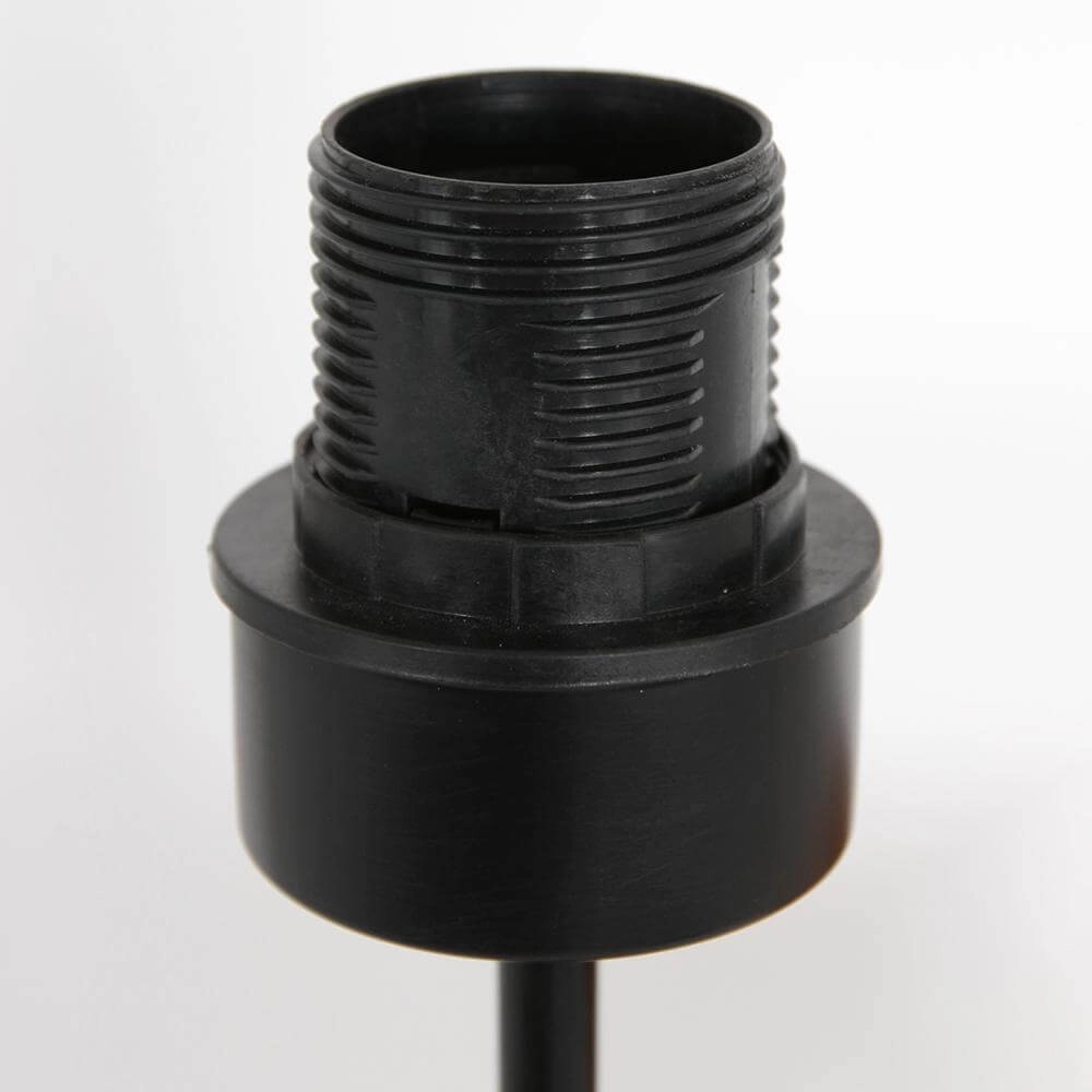 Tischlampe Animaux schwarz mit Strohschirm Steinhauer 8712746172119