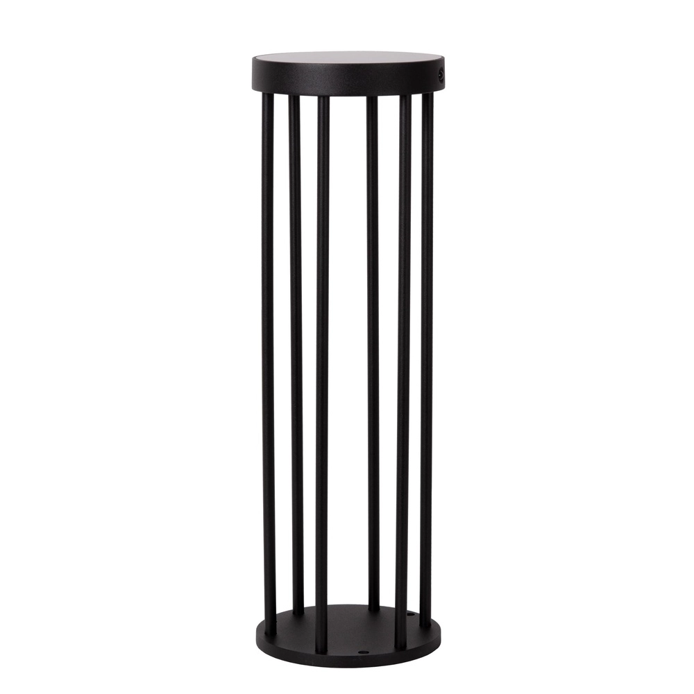 Solar-Sockellampe Jackson 50 cm schwarz