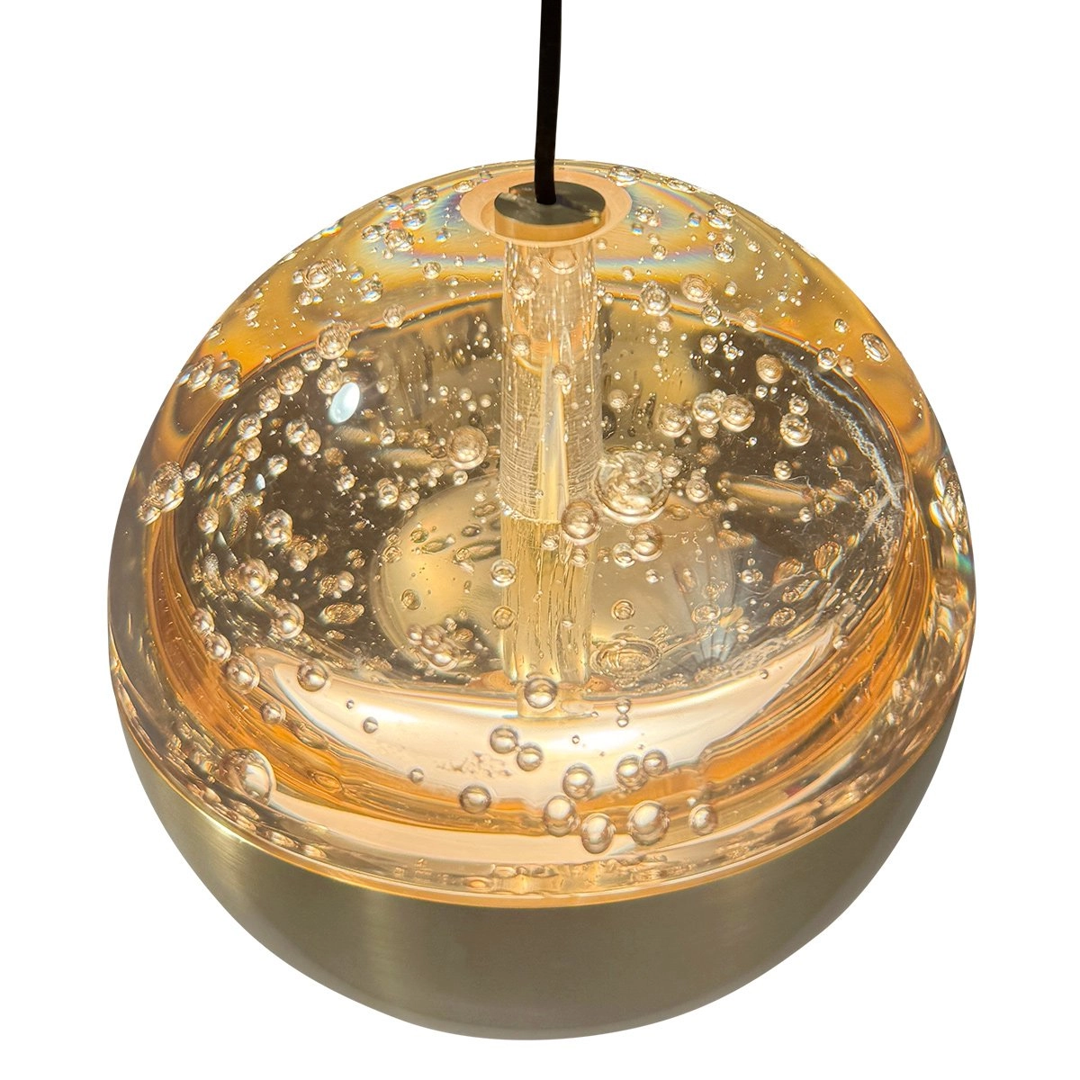 Esstisch-Pendellampe 115 cm Belluno 8-Licht-LED – Messing Steinhauer 8712746184013