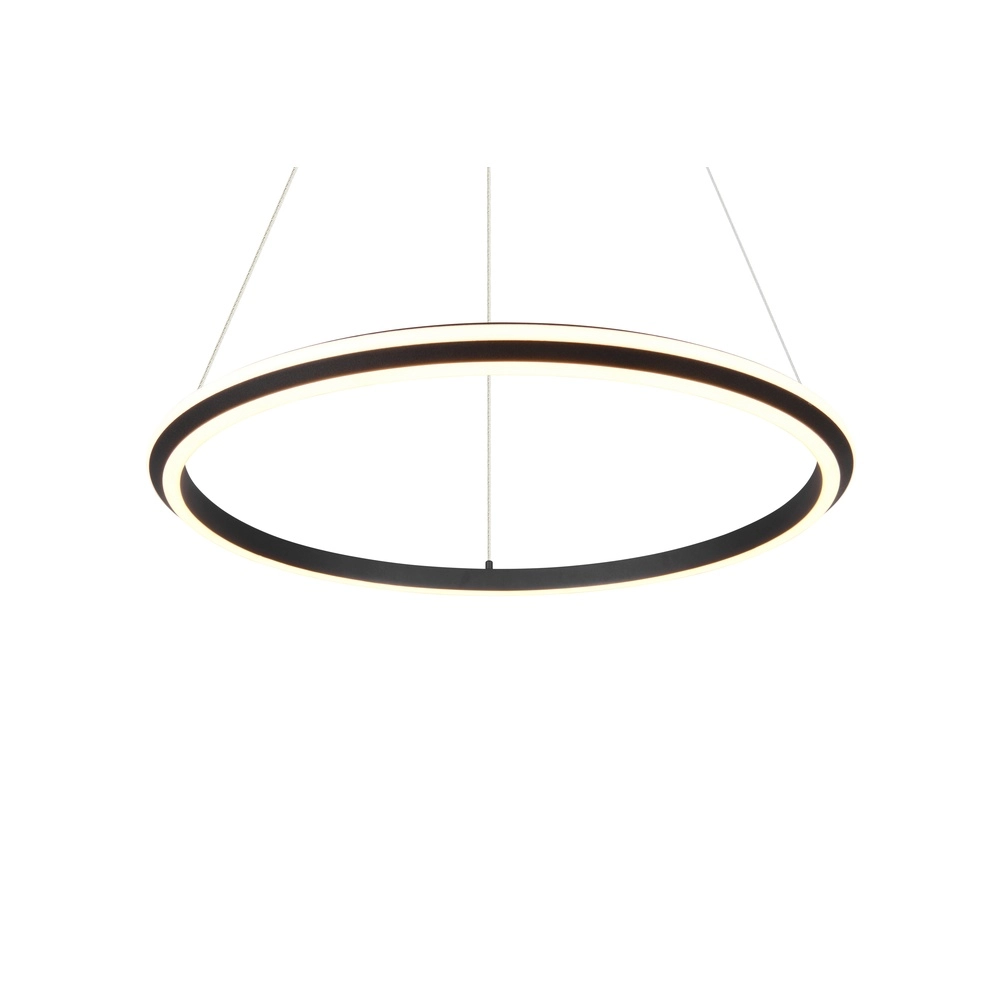 Pendelleuchte Amador schwarz Ø 75cm Trio 4017807656671