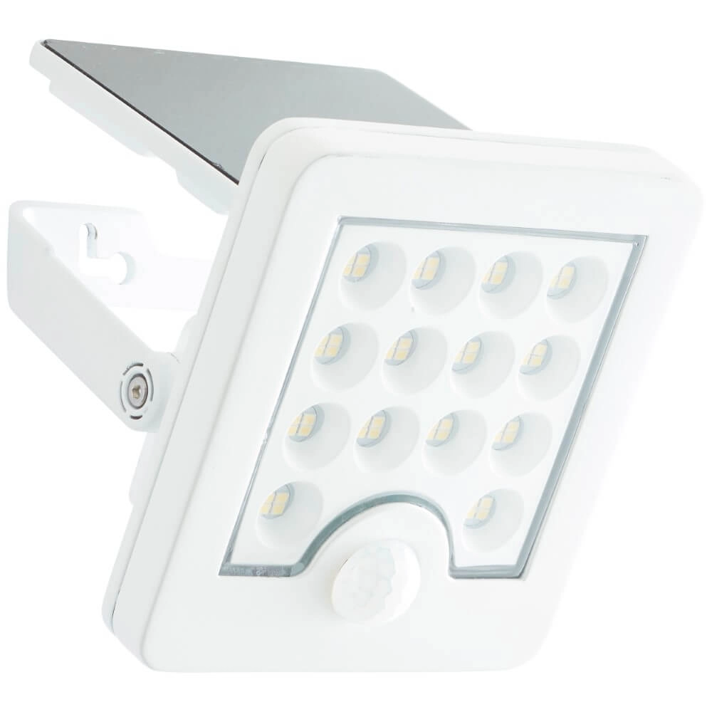Weiße Wandleuchte Luton Solar- Brilliant 4004353437786