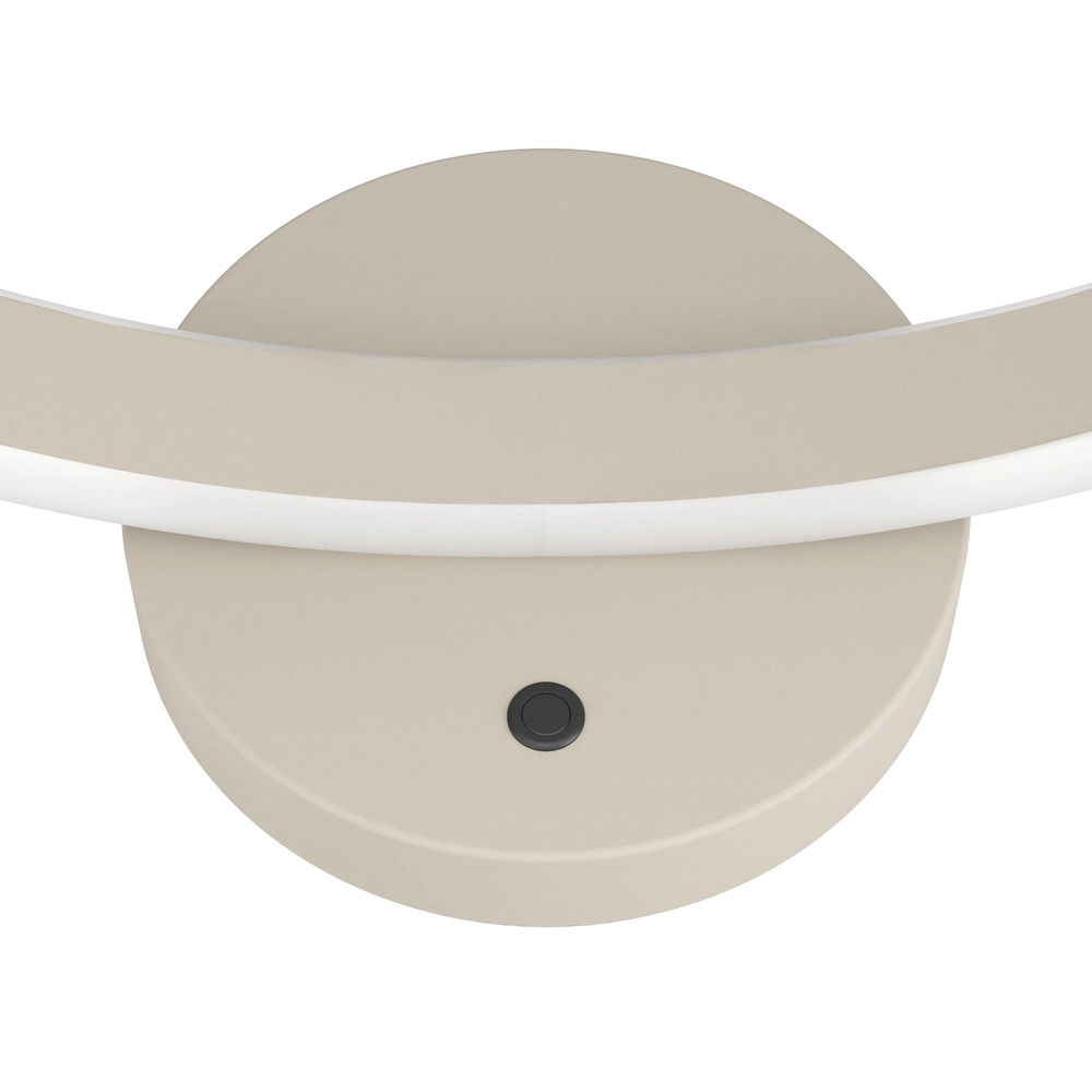 Design-Tischlampe Camerota Sandbraun Eglo 9008606391356