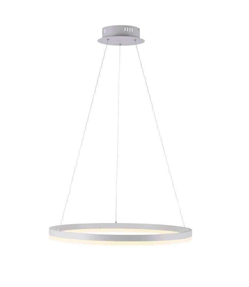 Moderne Hängelampe Titus Ø 60cm weiß Paul Neuhaus 4012248365366