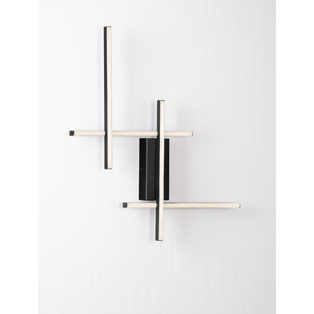 Wandleuchte Apecho schwarz Lyora 5212017468598