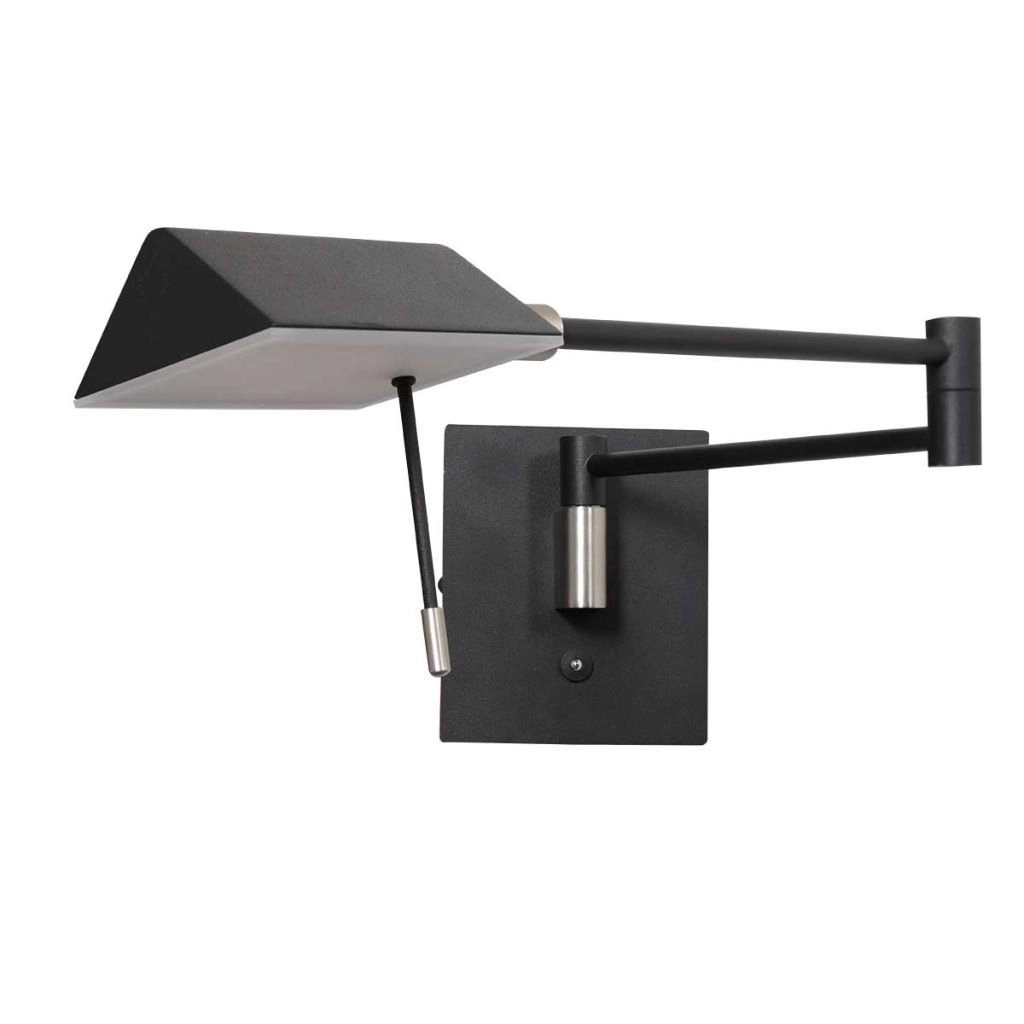 Wandleselampe Retina Schwarz Steinhauer 8712746165104