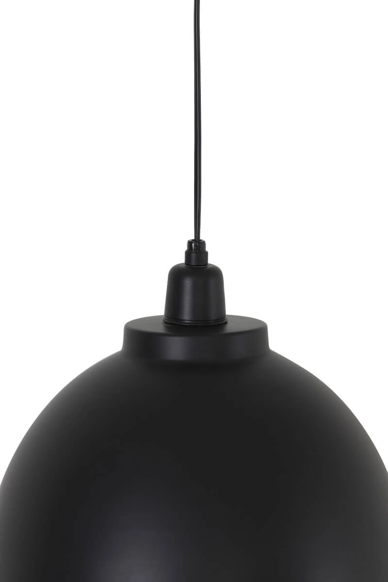 Country Pendelleuchte Kylie schwarz Ø 30cm Light & Living 8717807083182