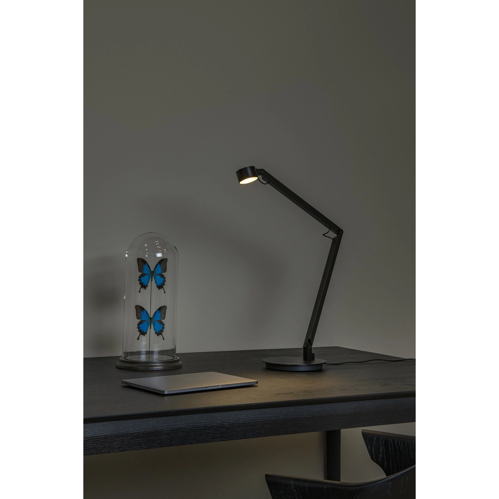Schreibtischlampe Ogden Schwarz Premium by Lucide 5411212560292