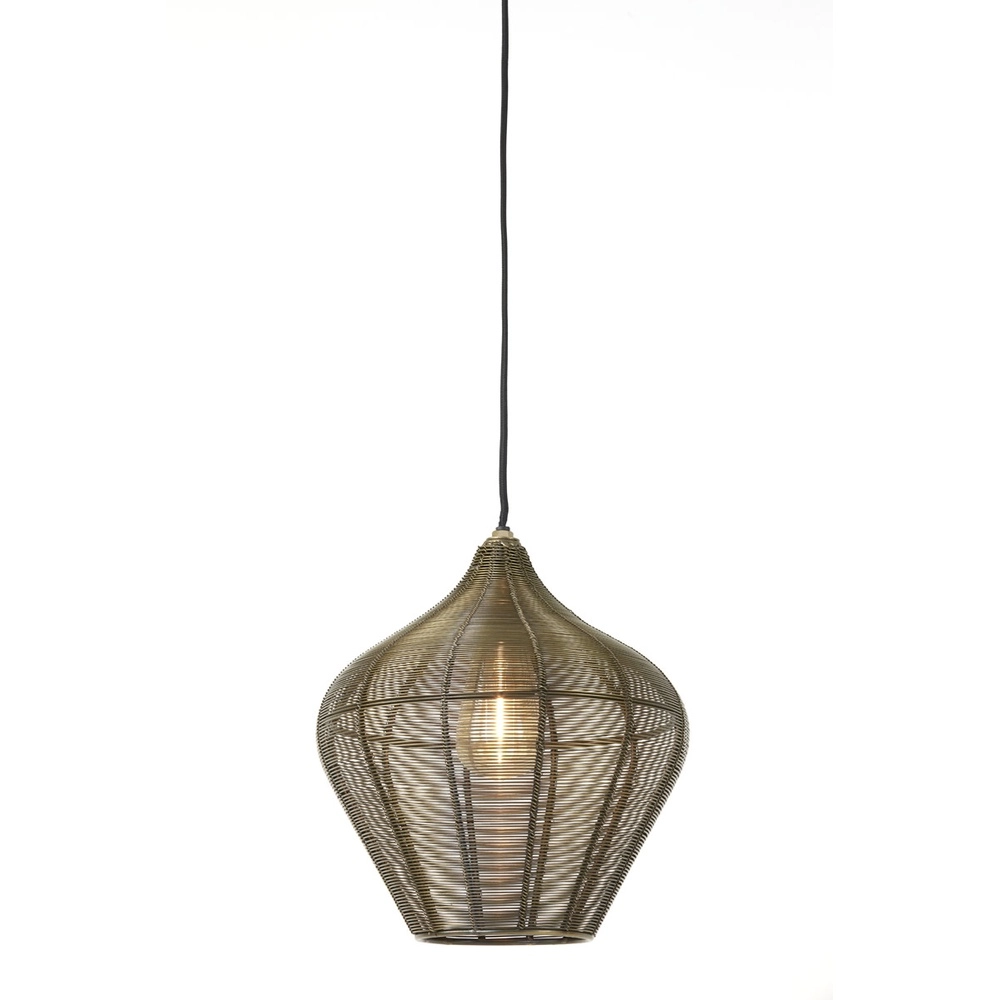 Pendellampe Alvaro Bronze Ø 27 cm Light & Living 8717807634094