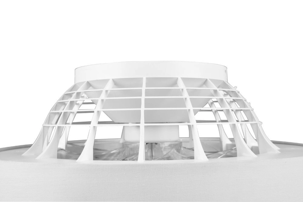 LED-Deckenventilator Farsund 47cm weiß Trio 4017807491074