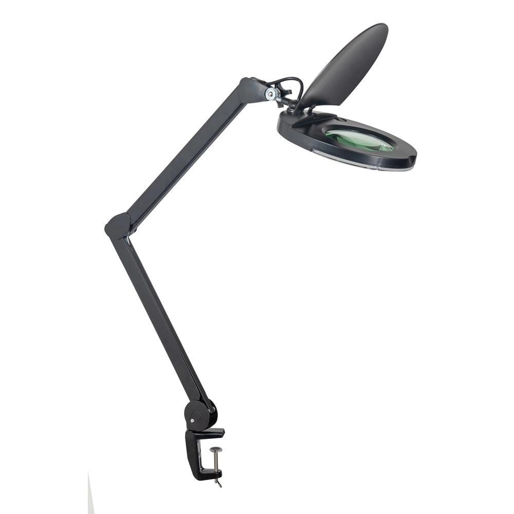 Klemmleuchte Loupe Schwarze Lupe