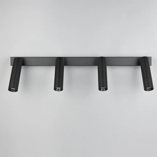Schlanker Deckenstrahler Ambala 4x LED - schwarz Trio 4017807612653