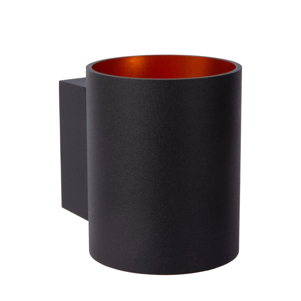 Wandlampe Xera Ø 8 cm schwarz