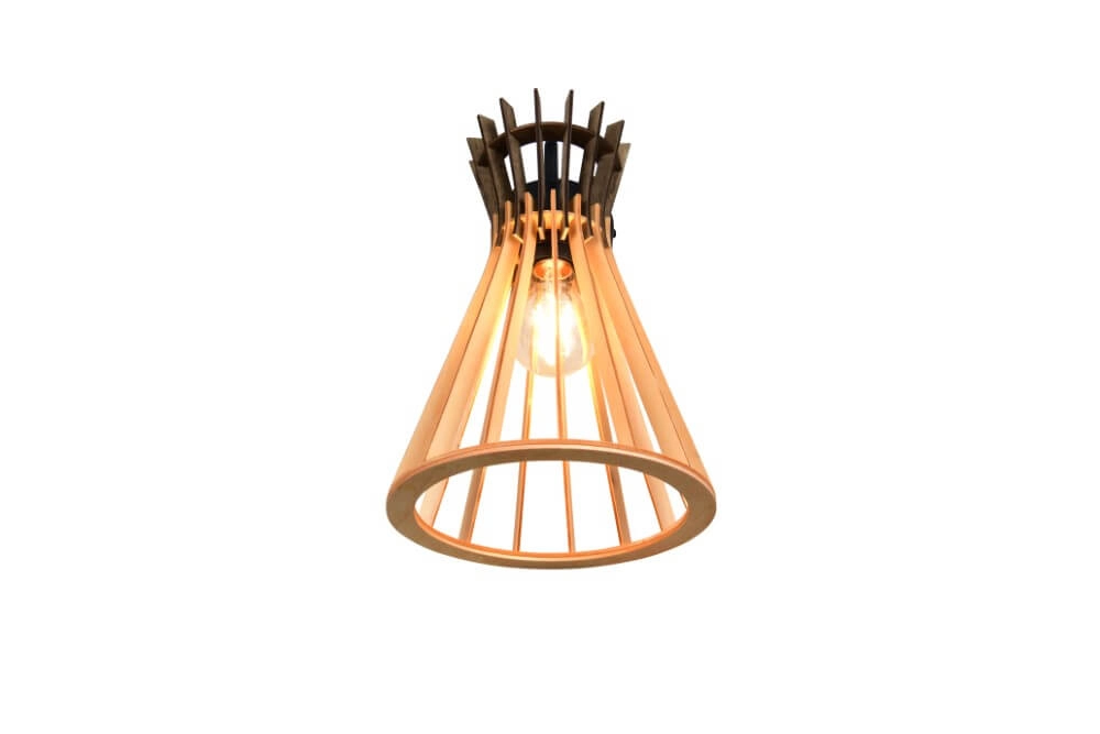 Design-Pendelleuchte Alice Holz Trio 4017807637366