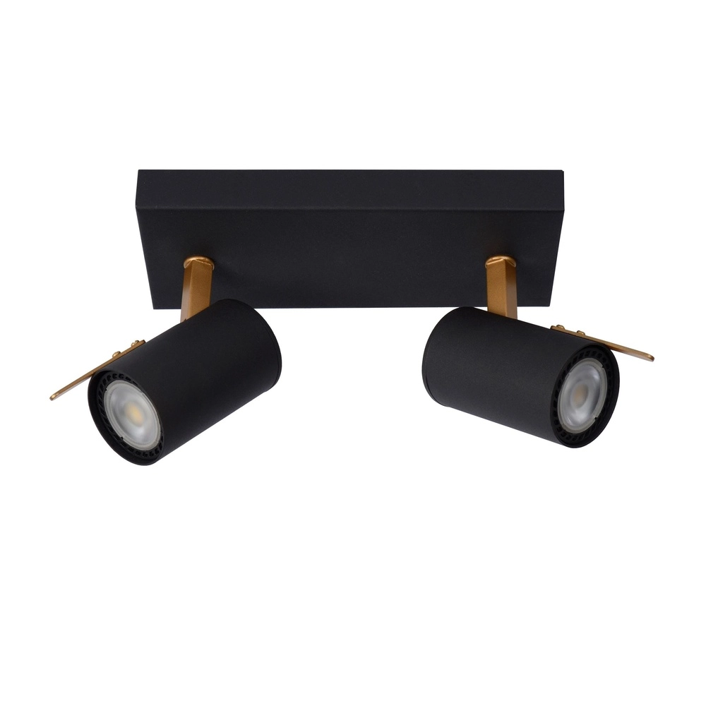 Deckenlampe Grony 2-Licht Schwarz