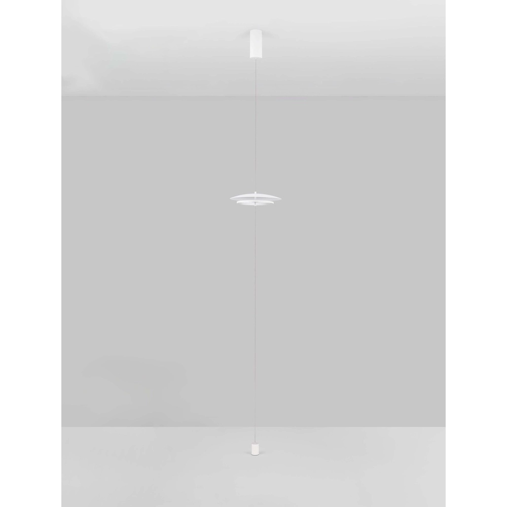 Design-Pendelleuchte Olos weiß Lyora 5212017457004