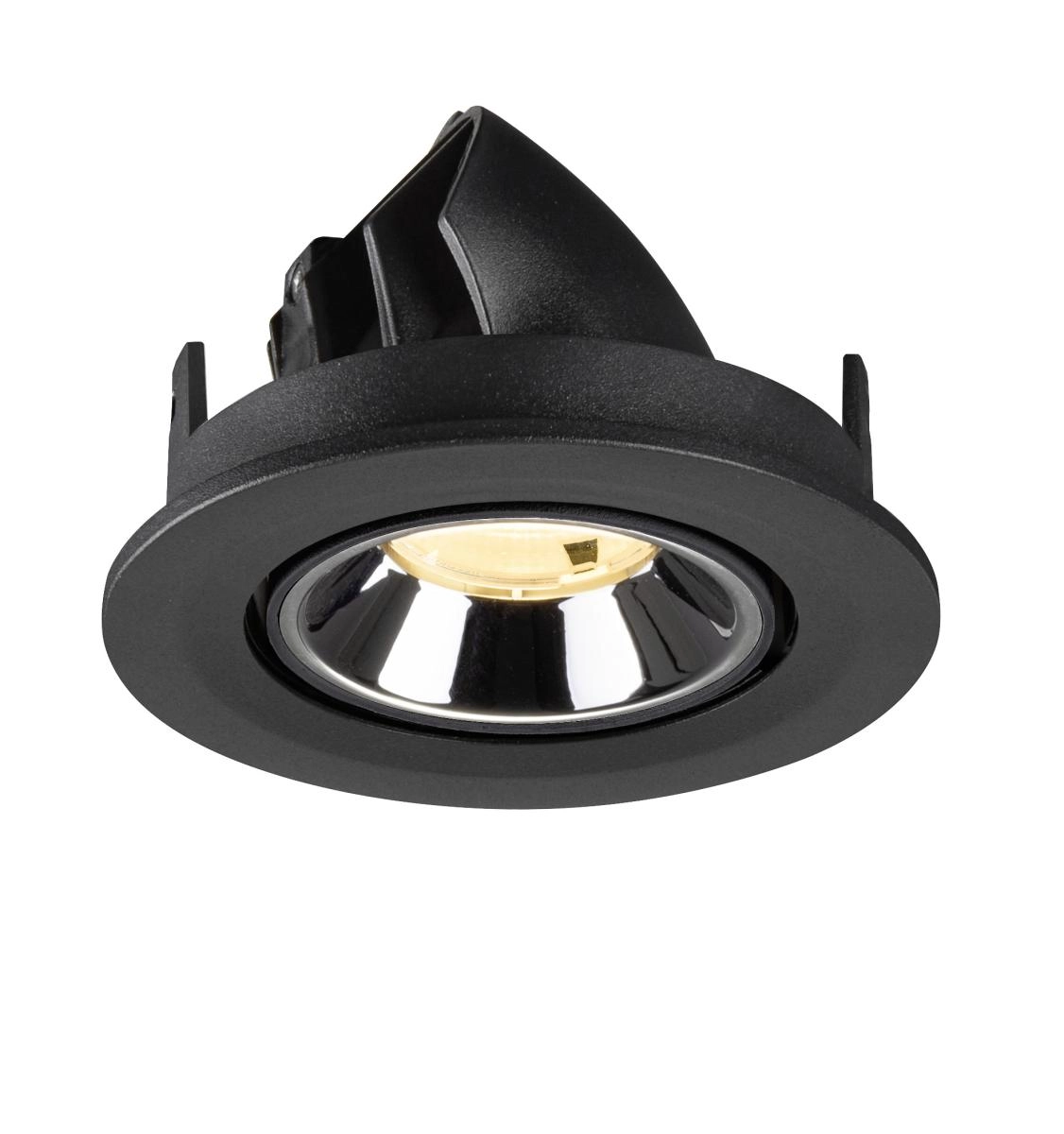 Einbau-Strahler Numinos Gimble S Schwarz/Chrom 3000K - 20gr SLV 4024163313551