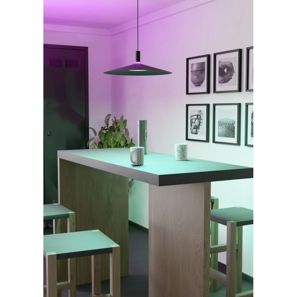 Design-Pendelleuchte Conomavilla-Z Smart Schwarz Eglo 9008606360598