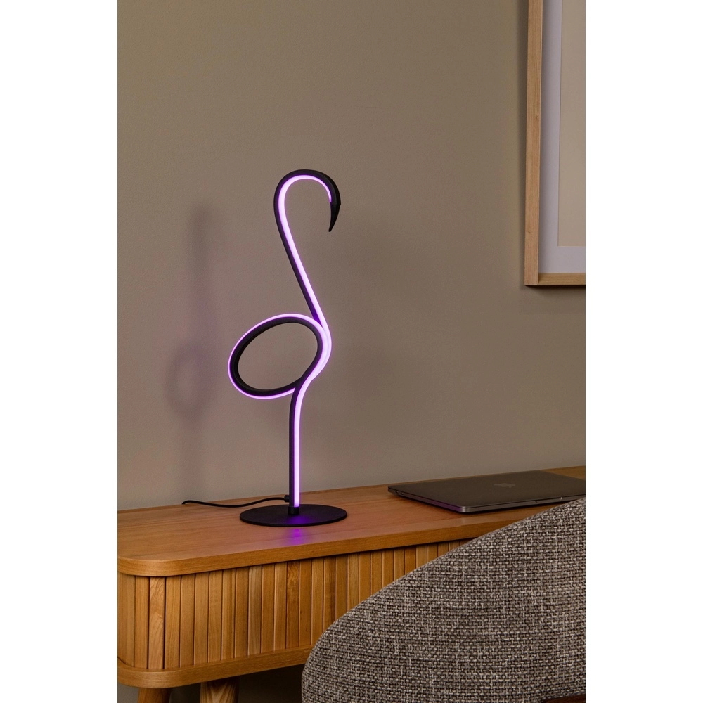 Tischlampe Flamingo Schwarz Lucide 5411212051745