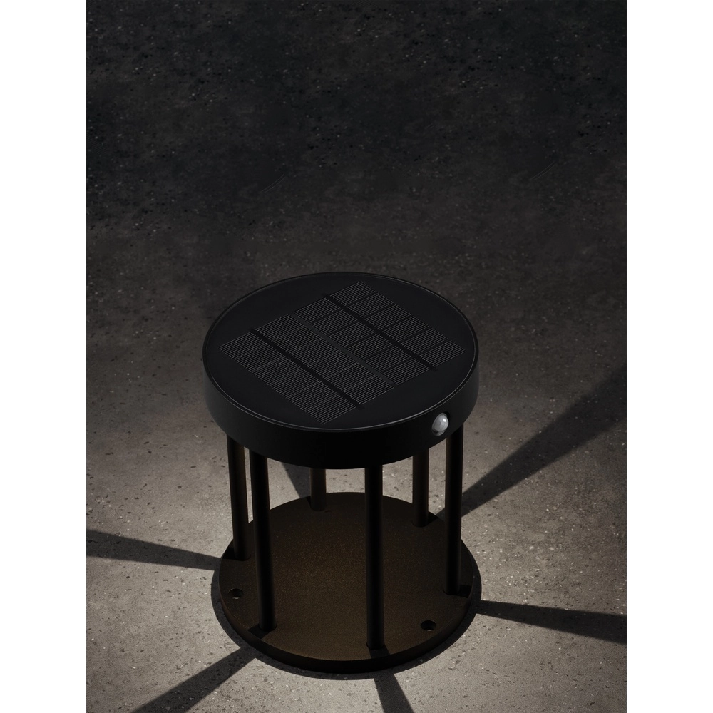 Solar-Gartenleuchte Aigo anthrazit 18cm Lyora 5212017449429