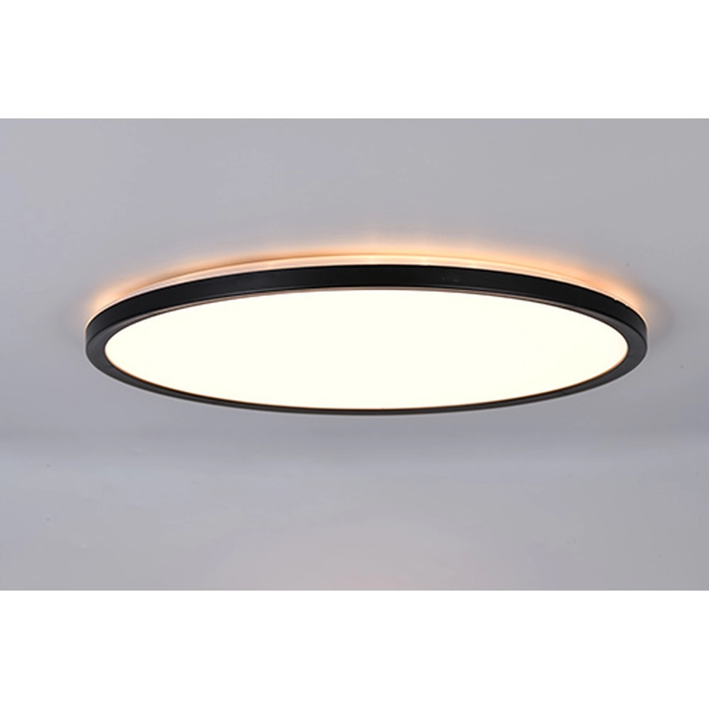 Runde Deckenlampe Emra schwarze Ø 42cm Trio 4017807704150