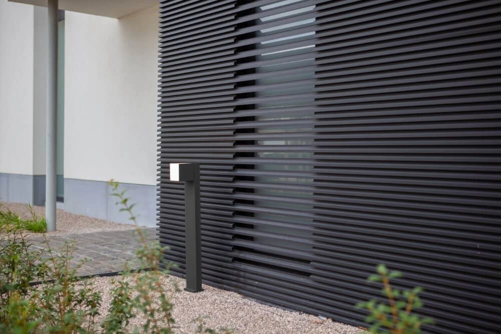 Designer-Wegbeleuchtung Cuba Schwarz Lutec 6939412011585