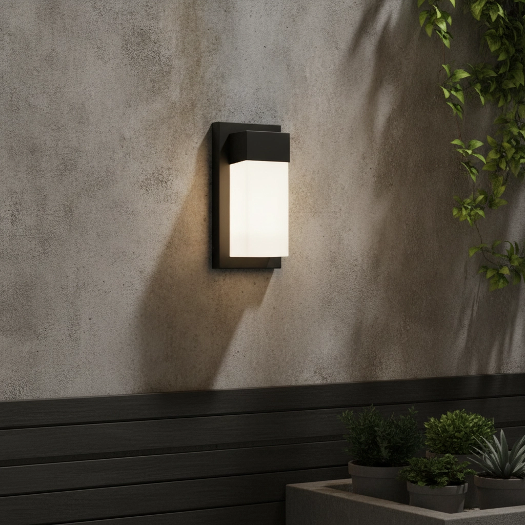 Wandleuchte Leto Schwarzes Design