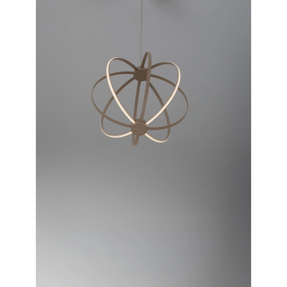 Pendellampe Brea beige Ø 30cm Lyora 5212017494382