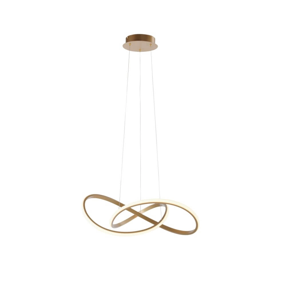 Hängelampe Maria Messing Just Light 4043689985578