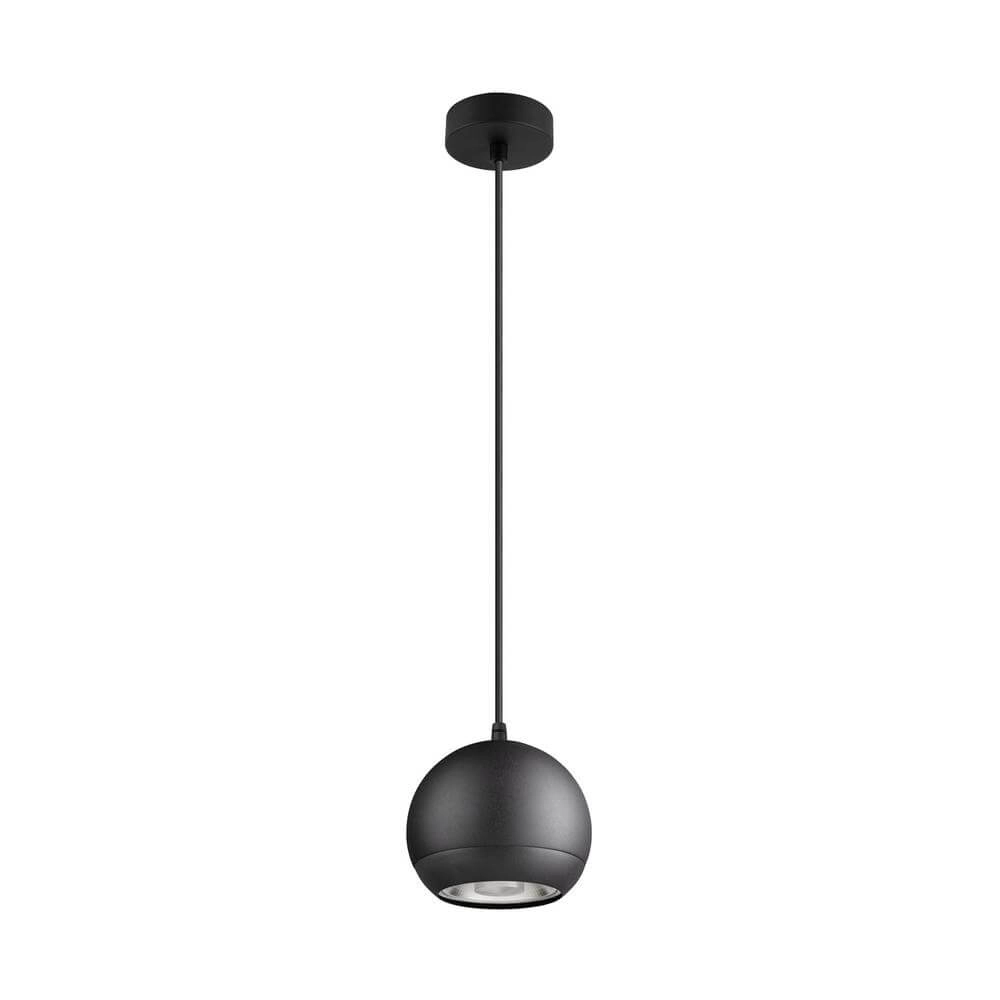 Schlanke Pendelleuchte Light Eye 150 schwarz Ø 15cm SLV 4024163295482