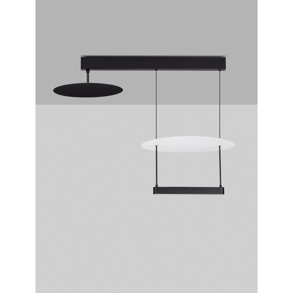 Pendelleuchte Diona Design schwarz-weiß Lyora 5212017451491