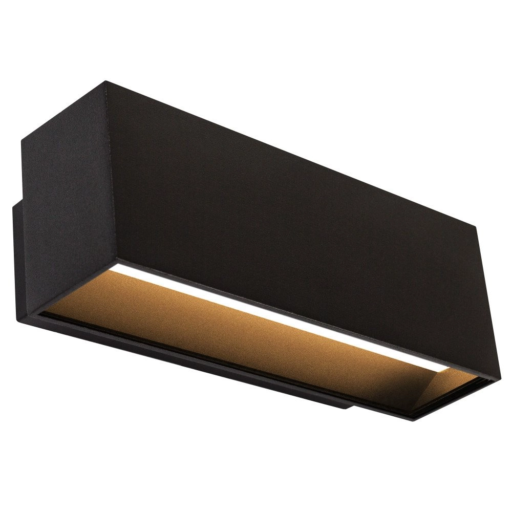 Schwarzer Wandspot Segment M