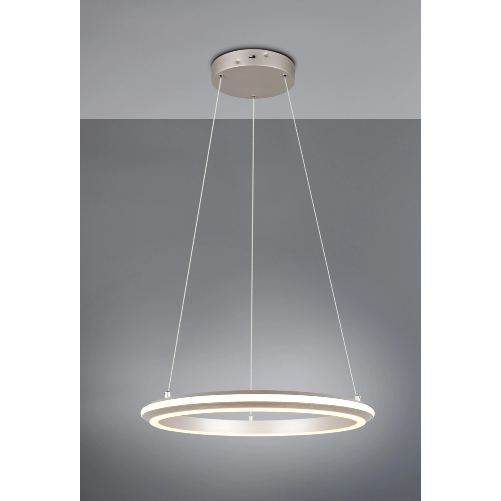 Pendelleuchte Amador nickel Ø 45cm Trio 4017807656640