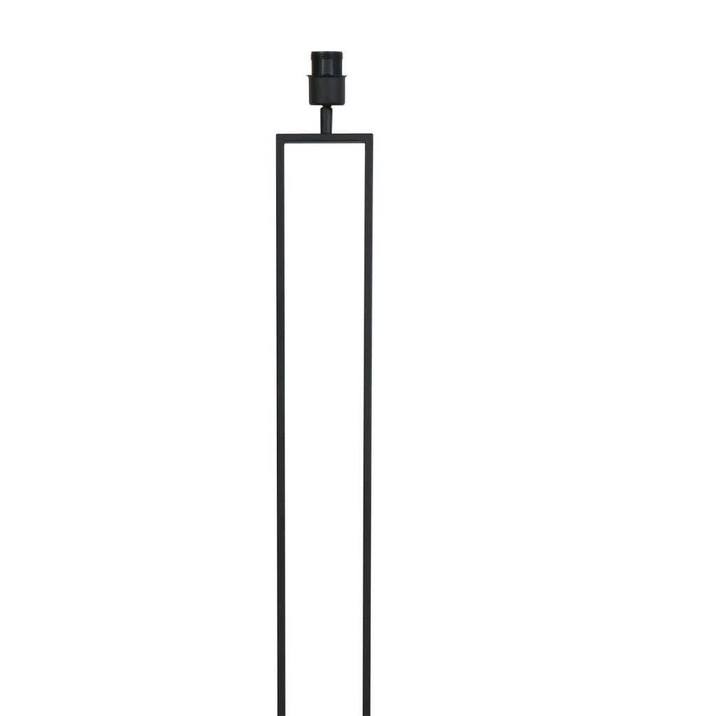 Schwarze Stehlampe Stang mit Korkkappe Ø50 cm Steinhauer 8712746180411