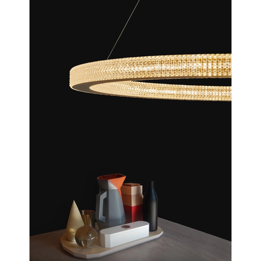 Pendelleuchte Fiore gold Ø 80cm Lyora 5212017424143