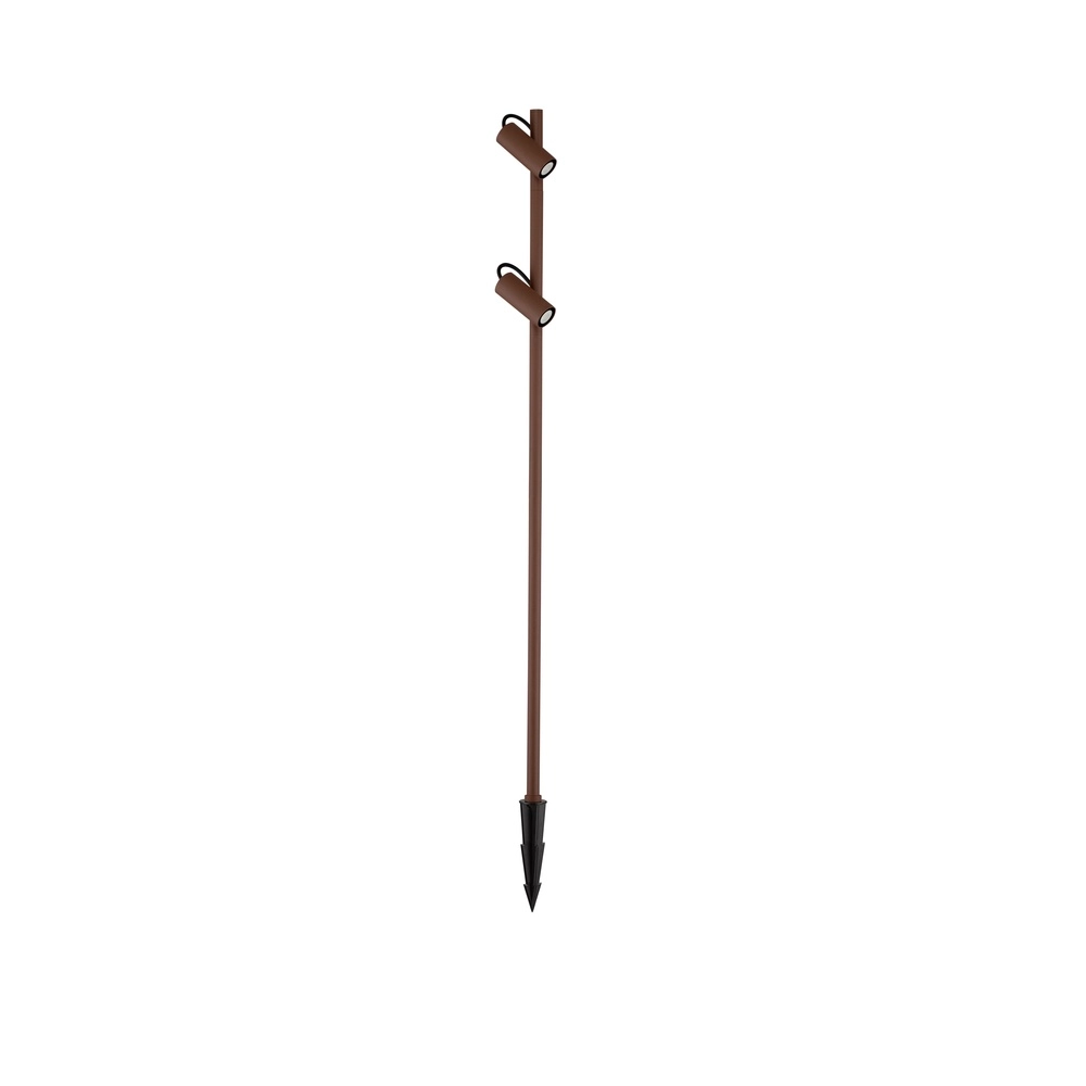 Gartenleuchte Darma Rostbraunes Doppel Lyora 5212017472540