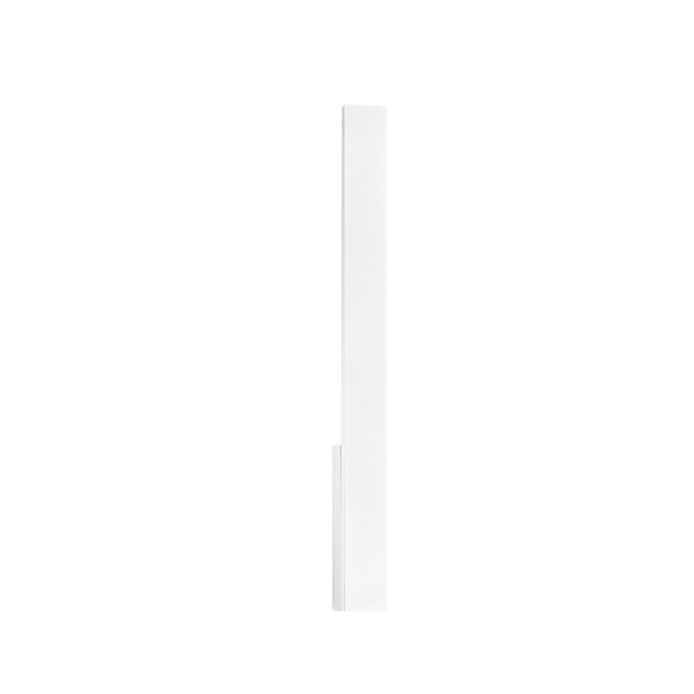 Schlanke Wandleuchte Isos weiß 61cm