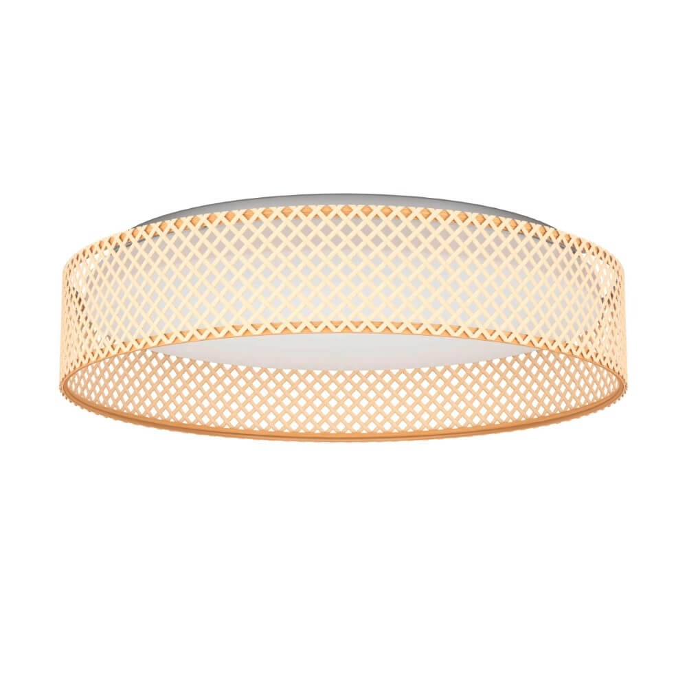 Deckenleuchte aus Rattan Luppineria Ø 38cm Eglo 9008606244034