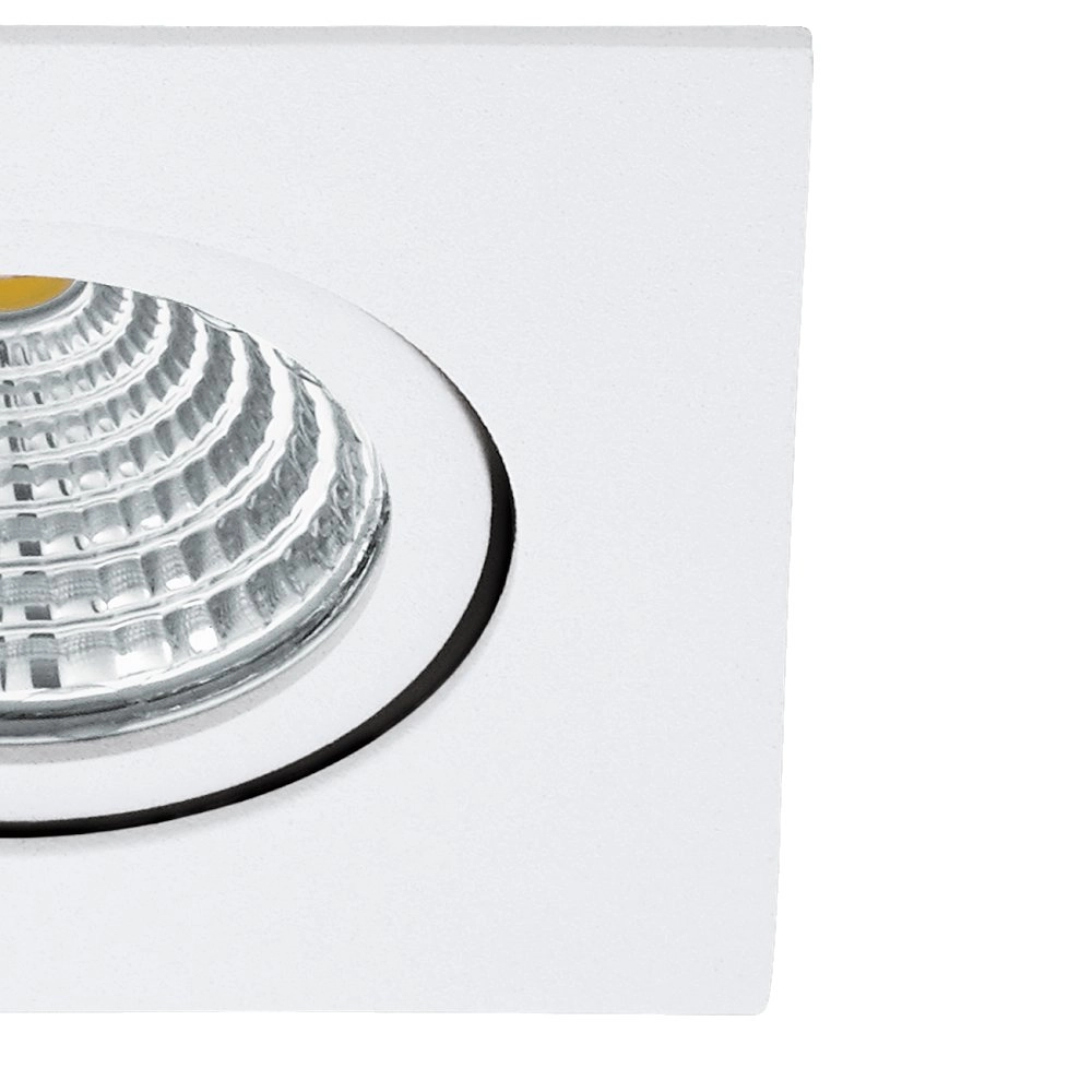 Einstellbarer LED-Spot Saliceto Quadrat - 6W - 2700K weiß Eglo 9002759983024