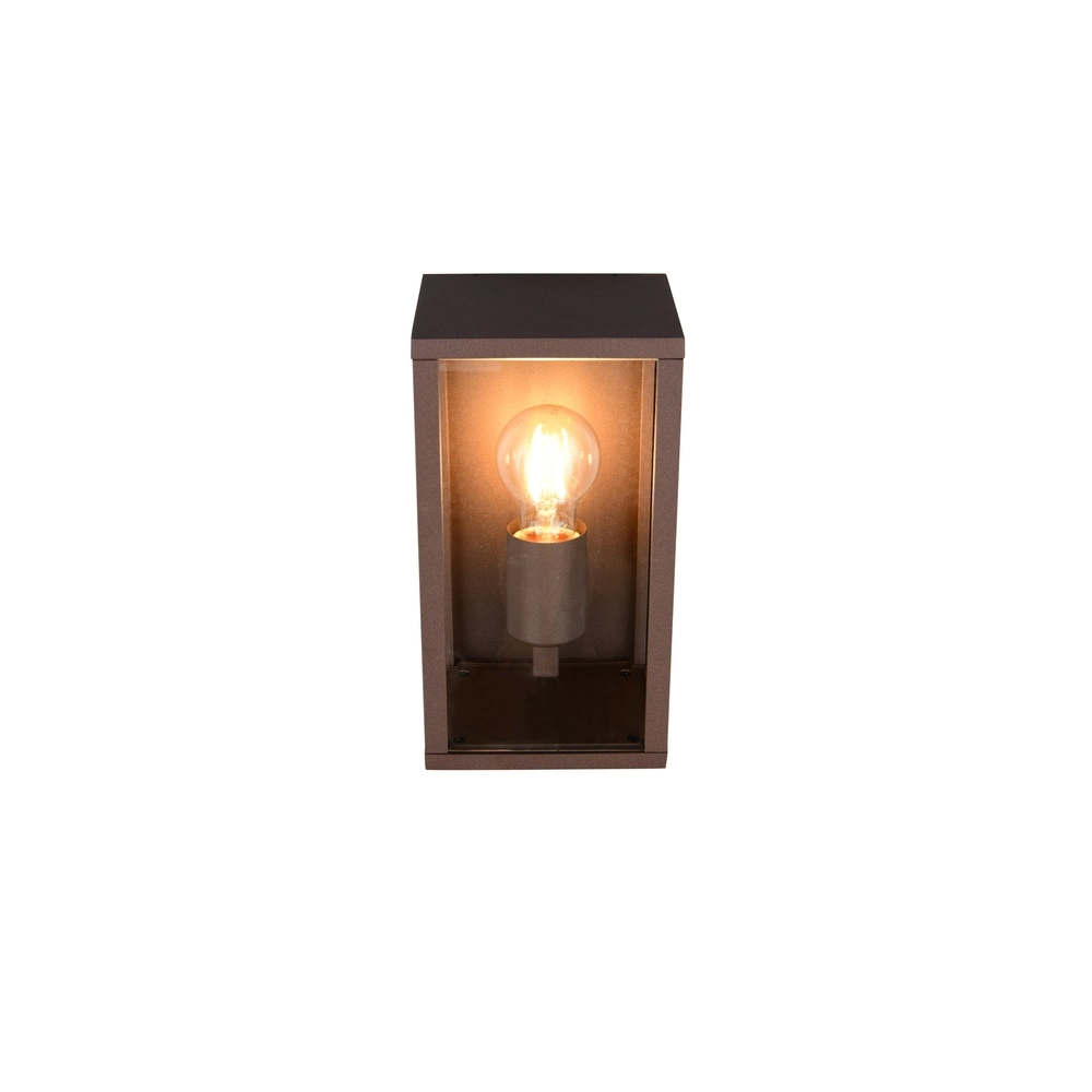 Moderne Wandlampe Garonne S rostbraun Trio 4017807687378