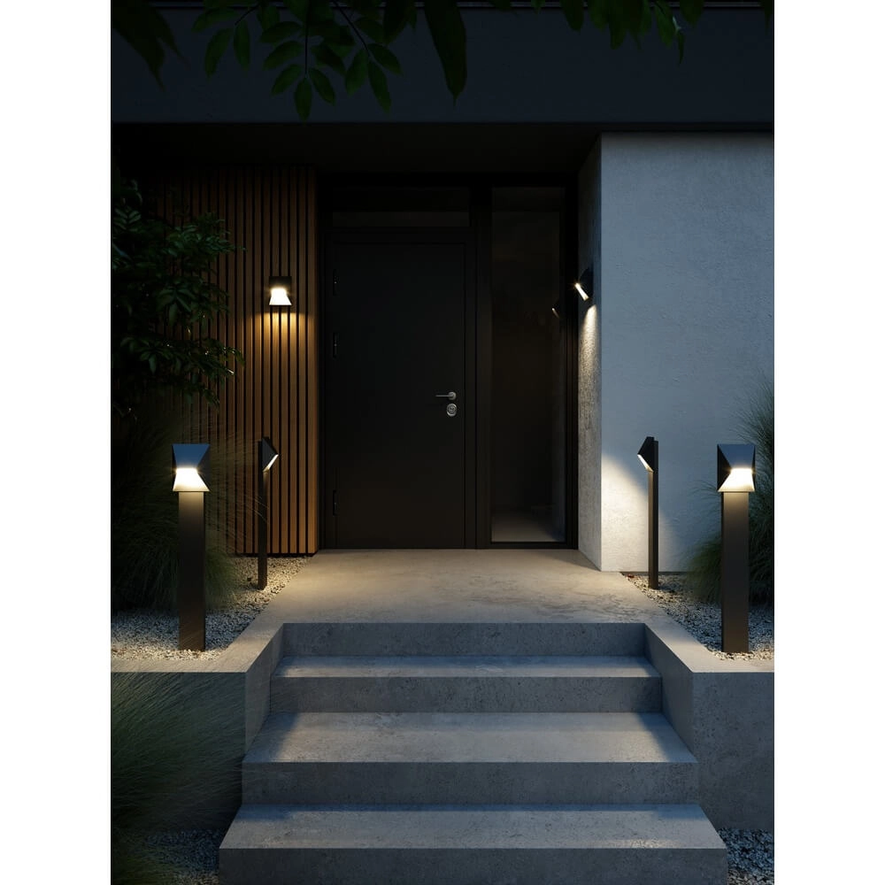 Moderne Wegebeleuchtung Pontio schwarz Nordlux 5704924010910
