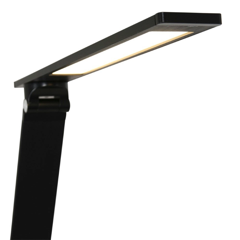 Schwarze Leselampe Serenade LED 100cm Steinhauer 8712746132656