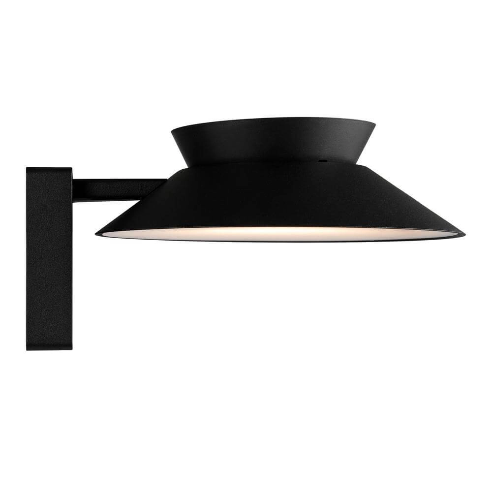 Solar-Wandleuchte Justina schwarz Nordlux 5704924017544