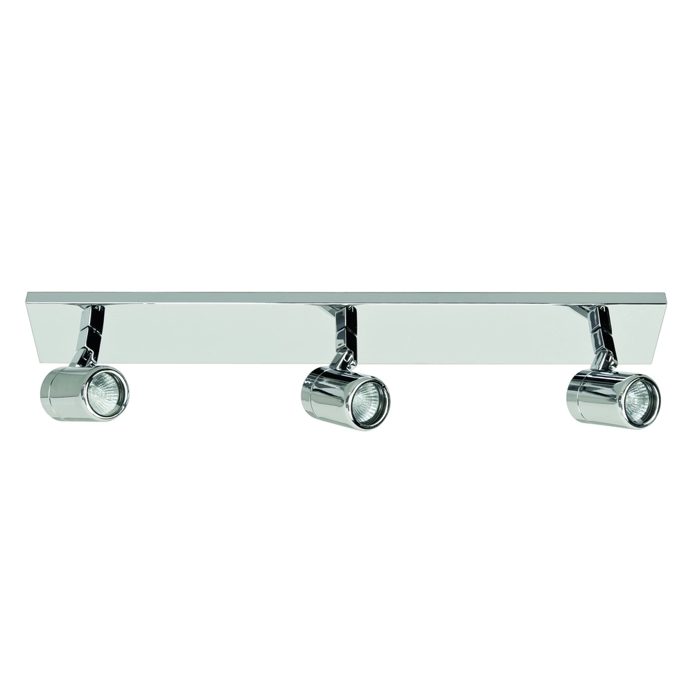 Badezimmerscheinwerfer Rain 3-Licht gerader Chrom