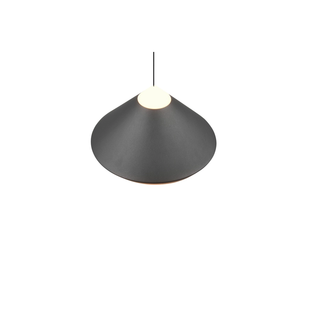 Moderne Pendelleuchte Laguna Ø 30cm schwarz Trio 4017807677508